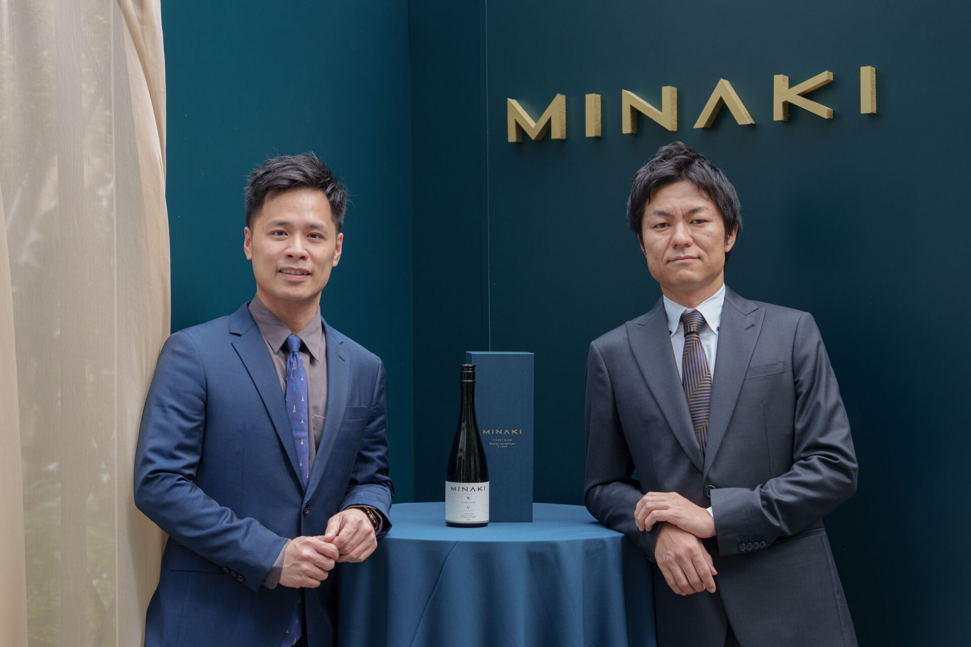 日本高級清酒品牌《MINAKI》正式登台，以旗艦酒款「極幻GOKUGEN」開啟